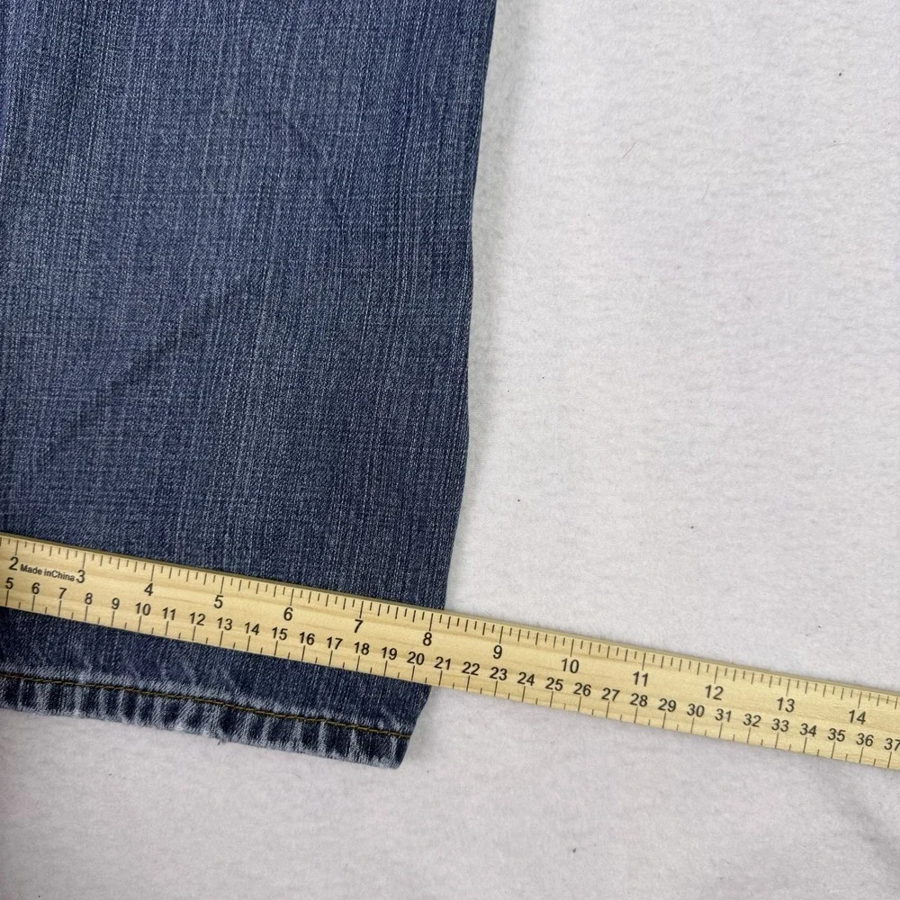 Levi's 559 Relaxed Straight Jeans Men's‎ 34x30 Medium Wash Distressed Denim